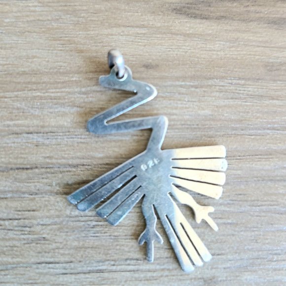 Sterling silver Thunderbird pendant/necklace. Western native jewelry. - Picture 4 of 4